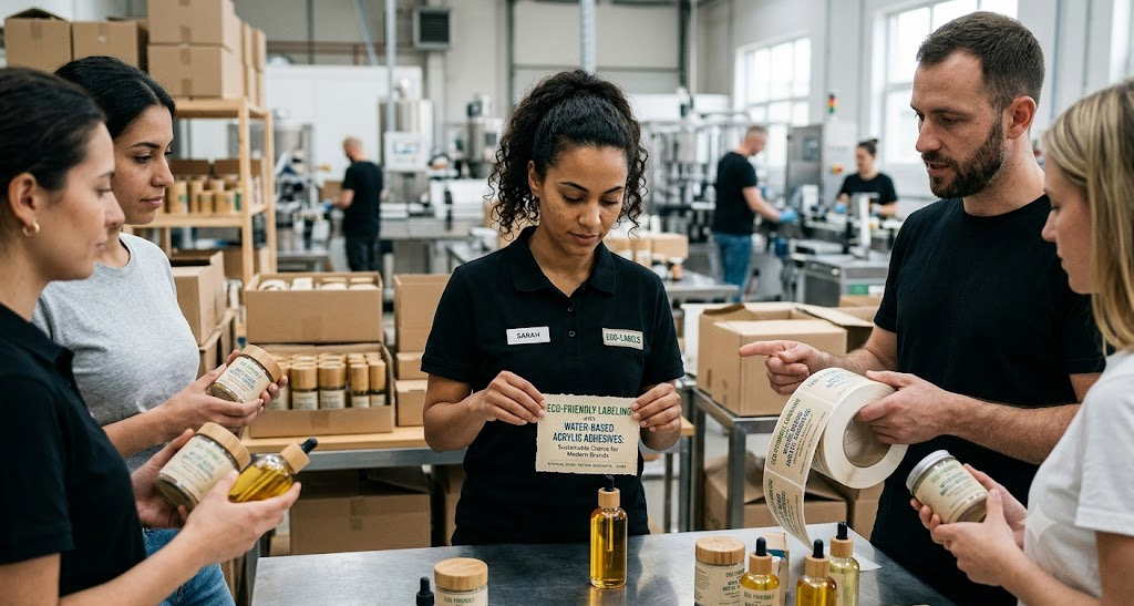 Eco-Friendly Labeling with Water-Based Acrylic Adhesives: Sustainable Choice for Modern Brands
